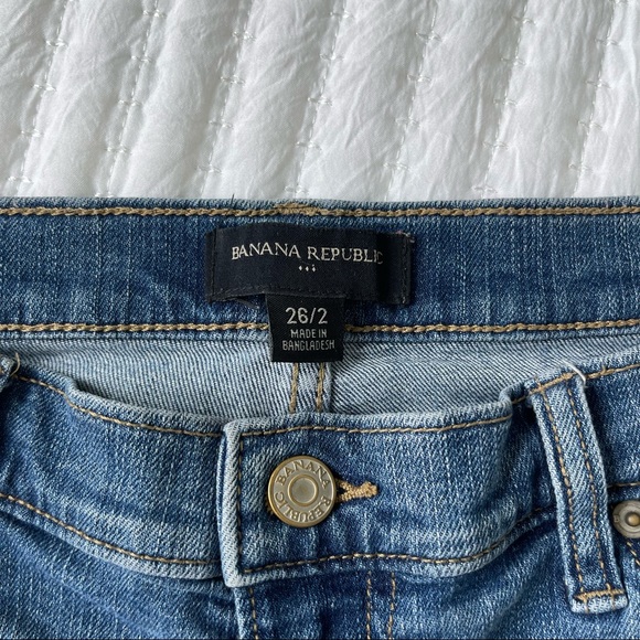 Banana Republic Jean Shorts 26/2 - Picture 2 of 5